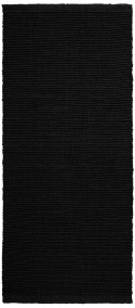 Matta \'Amhi\' 70x240 - Svart