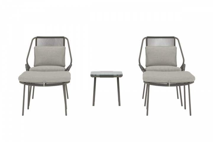 Loungset \'Zakynthos\' - Brun i gruppen Rum / Uteplats / Soffor & Dagbäddar hos Reforma (9877-103)