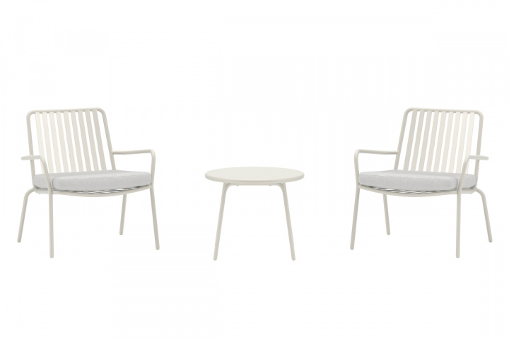 Loungeset \'Mykonos\' - Beige i gruppen Möbler / Utemöbler / Utefåtöljer hos Reforma (9878-222)