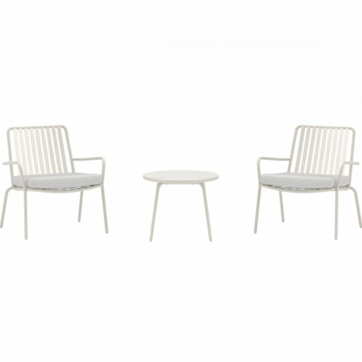 Loungeset \'Mykonos\' - Beige i gruppen Möbler / Utemöbler / Utefåtöljer hos Reforma (9878-222)