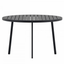 Matbord \'Giardini\' runt 120cm - Svart