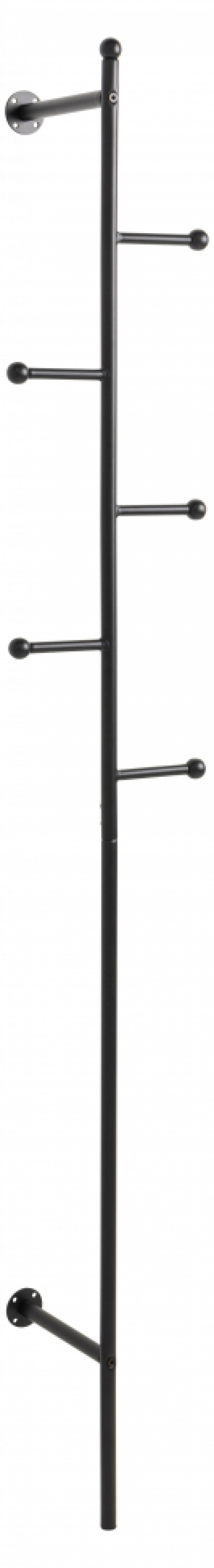 Klädhängare 'Ljusdal' 24cm - Svart