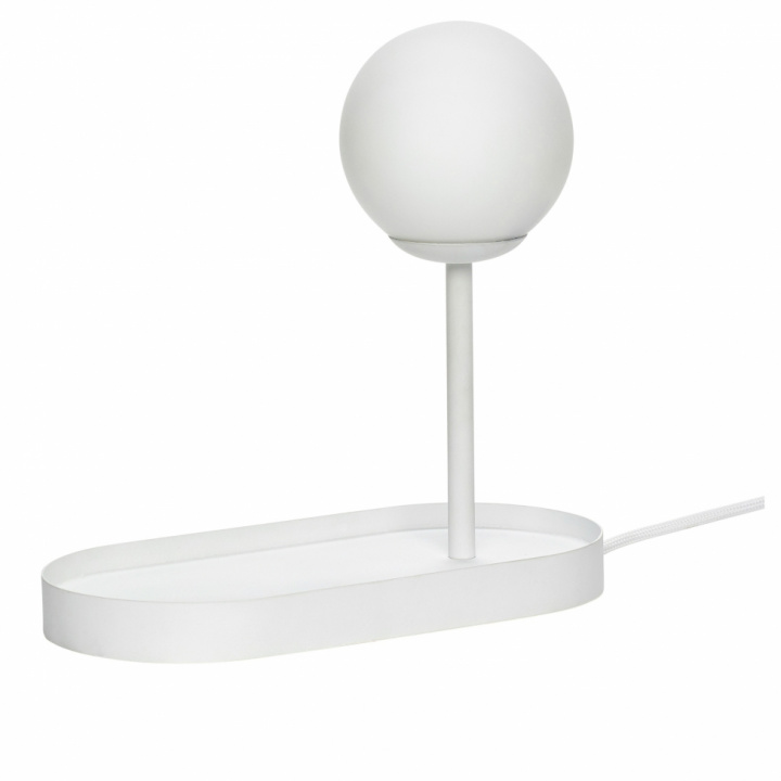 Bordslampa 'Tray' - Vit