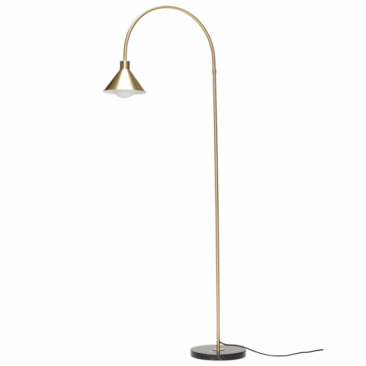 Golvlampa - Mässing/Marmor
