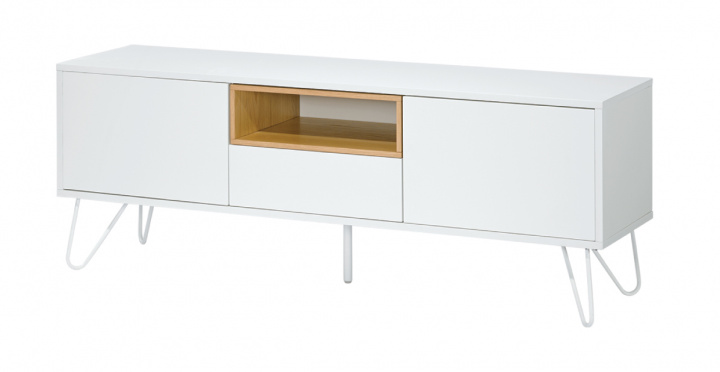 Sideboard \'Sakai\' - Vit/Ek 150x40x54 - Reforma Sthlm i gruppen RUM / Hall / Frvaring hos Reforma (9909)