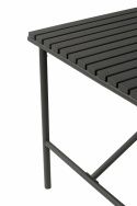 Bord \'Metall\' - Svart 90x90