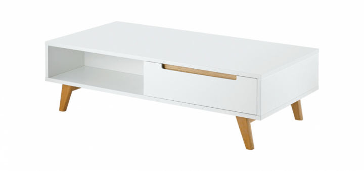 Tv-bänk \'Sakai\' - Vit 120x60 - Reforma Sthlm i gruppen KAMPANJ / Möbler / Hyllor & Förvaring hos Reforma (9967)