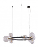 Taklampa \'Krona\'- Mässing/Glas M