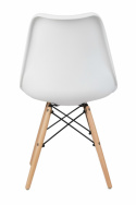 Stol \'Milano\' - Vit/PU-läder