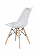 Stol \'Milano\' - Vit/PU-läder
