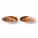 2-pack Skålar \'70s\' - Röd/Orange