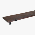Vägghylla \'Factory\' 80cm - Natur