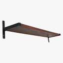 Vägghylla \'T-profile\' 80 cm - Brun