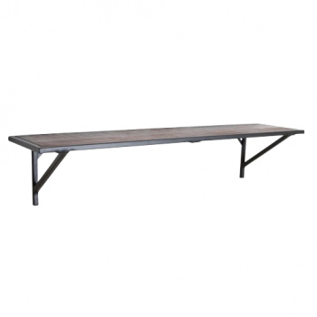 Vgghylla \'Square\' - Svart Metall