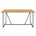 Matbord \'Amster\' - Ek/Svart