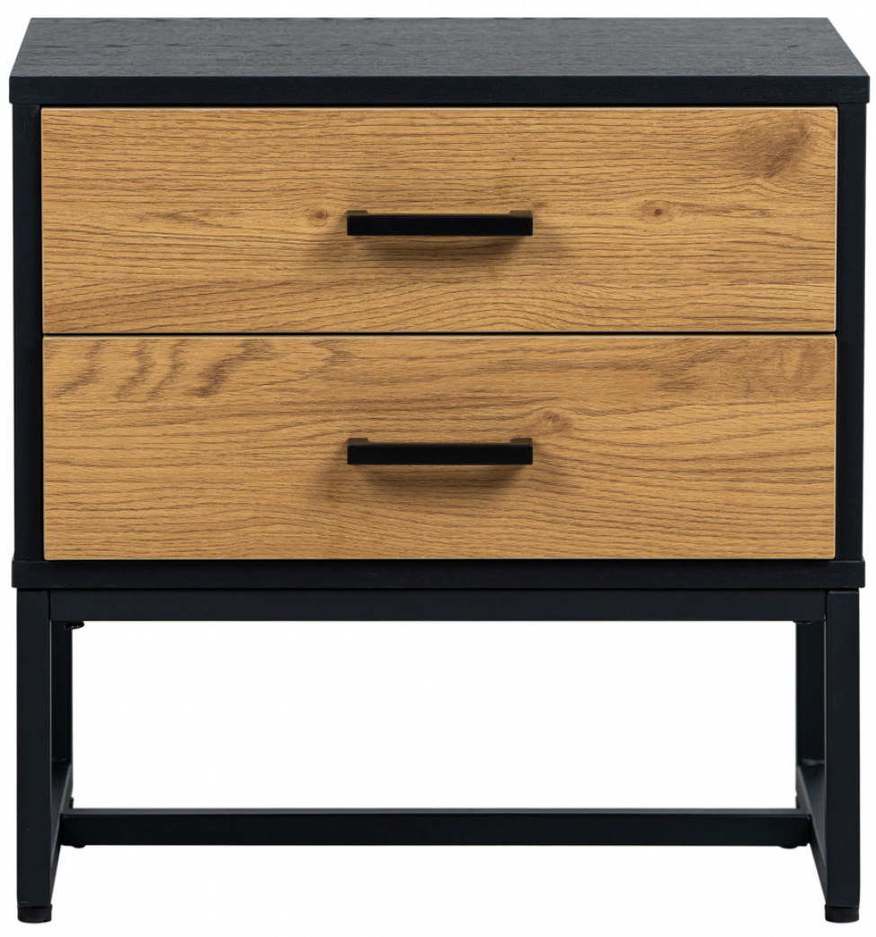 Sngbord \'Amster\' - Ek/Svart