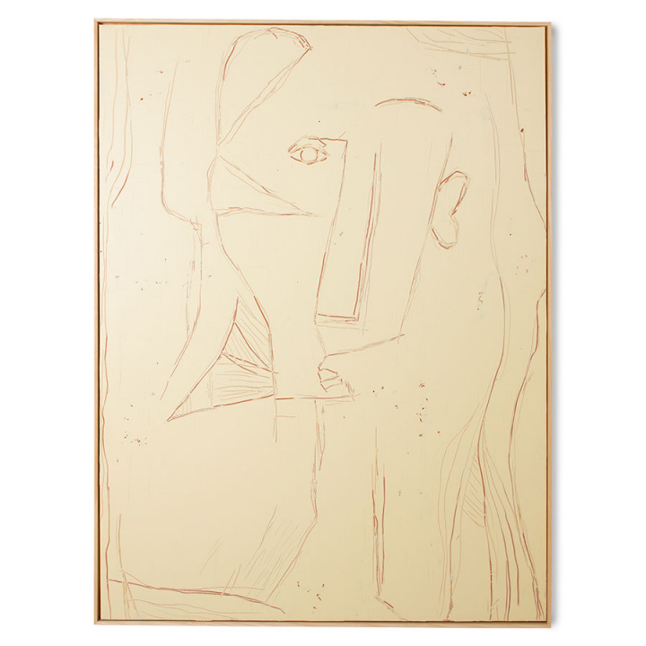 Tavla \'Visage\'- 120x160 cm i gruppen Inredning / Dekoration / Tavlor & posters hos Reforma (AWD8945)