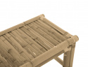 Soffbord/Trädgårdsbänk \'Bambu\' - Natur