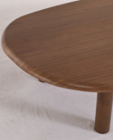 Soffbord \'Uovo\' 116.5x73cm - Valnöt