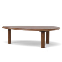 Soffbord \'Uovo\' 116.5x73cm - Valnöt