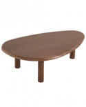 Soffbord \'Uovo\' 116.5x73cm - Valnöt