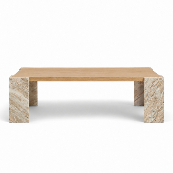 Soffbord \'Monte\' 115x75cm - Natur i gruppen Möbler / Bord / Soffbord hos Reforma (BCT-M115-oak)
