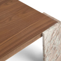 Soffbord \'Monte\' 115x75cm - Valnöt/Sten