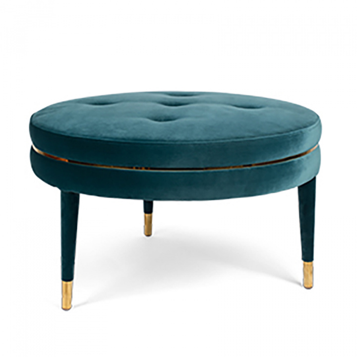 Puff \'Macaron\' - Blå i gruppen Möbler / Soffor / Sittpuffar & Fotpallar hos Reforma (BM14005)