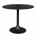 Matbord \'Hypnotising\' Runt 92cm - Svart 