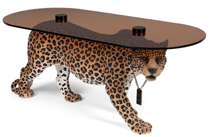 Soffbord 'Dope as hell' - Leopard