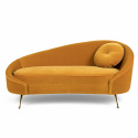 Soffa \'Croissant\' - Gul
