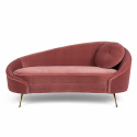 Soffa \'Croissant\' - Rosa