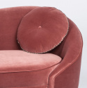 Soffa \'Croissant\' - Rosa