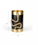 Vas \'Snake\' - Guld/Svart