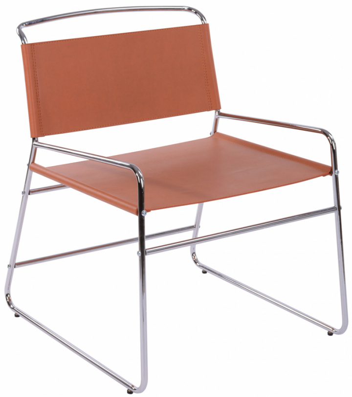 Stol \'Lucca\' - Brun i gruppen MBLER / Sittmbler / Stolar hos Reforma (BS-605A-Brown)