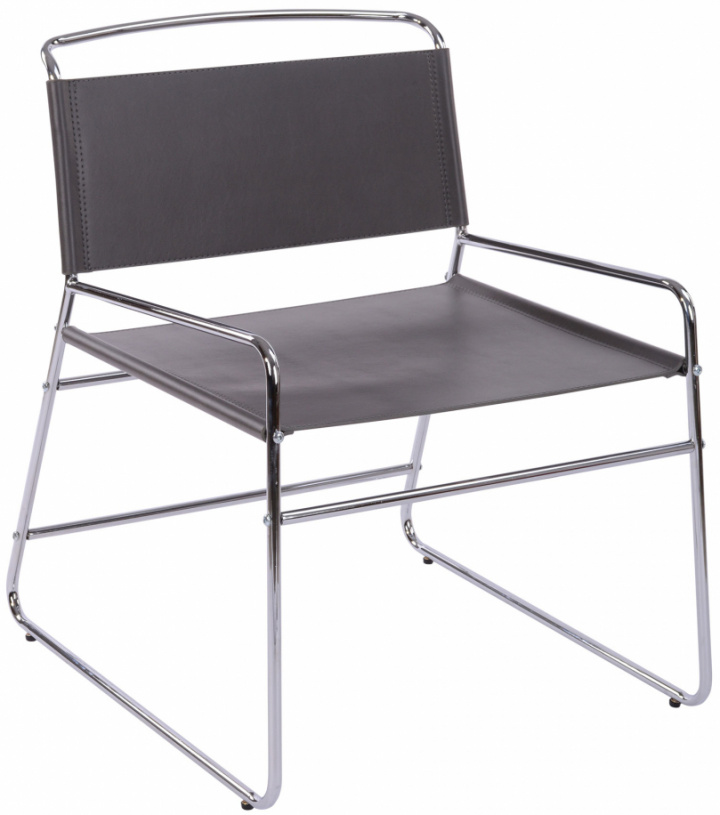 Stol \'Lucca\' - Gr i gruppen MBLER / Sittmbler / Stolar hos Reforma (BS-605A-LightGrey)