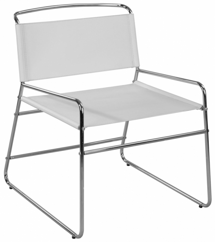 Stol \'Lucca\' - Vit i gruppen MBLER / Sittmbler / Stolar hos Reforma (BS-605A-White)