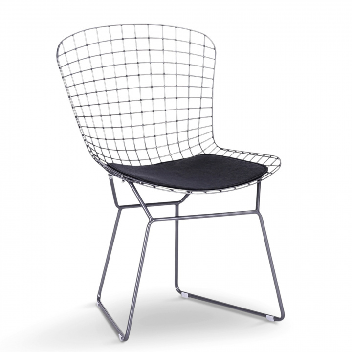 Stol 'Bertoia' - Silver/Grå