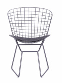 Stol \'Bertoia\' - Silver/Grå