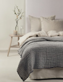 Överkast \'Pauline\' 160x260 - Grå