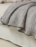 Överkast \'Pauline\' 160x260 - Grå