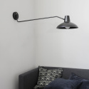 Vägglampa \'Desk\' - Svart