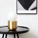 Bordslampa - Mässing/Matt