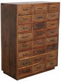 Skåp \'24 drawer\' - Trä