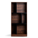 Bokhylla \'Colin\' 60x129 - Valnöt/Svart