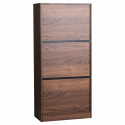 Bokhylla \'Colin\' 60x129 - Valnöt/Svart