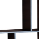Bokhylla \'Colin\' 60x210 - Valnöt/Svart