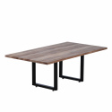 Soffbord \'Wood\' - Trä/Svart