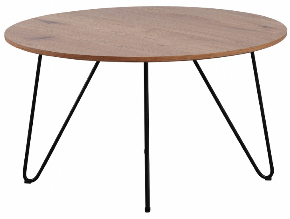 Soffbord \'Mira\' - Tr/Metall 80cm