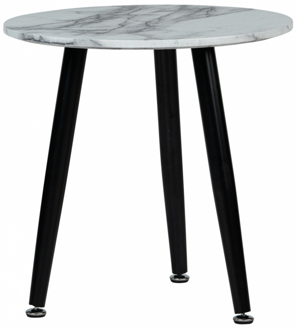 Soffbord \'Marbleous\' - Vit/Svart